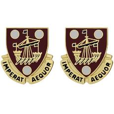 483rd Transportation Battalion Unit Crest (Imperat Aequor)